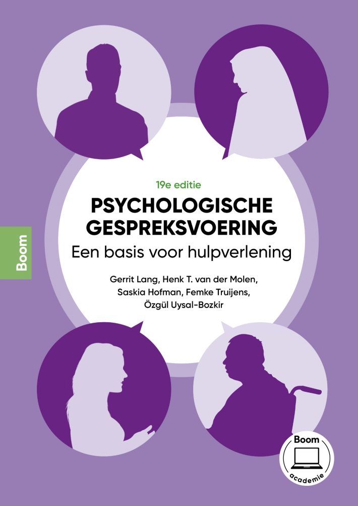 Psychologische gespreksvoering Psychologische gespreksvoering