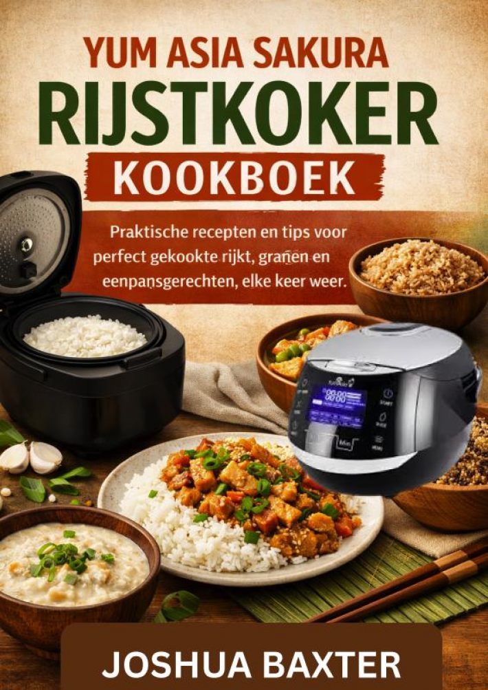 YUM ASIA SAKURA RIJSTKOKER KOOKBOEK