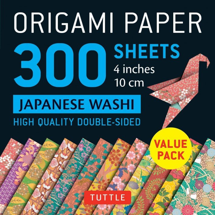 Origami Paper 300 Sheets Japanese Washi Patterns 4 (10 CM): Tuttle Origami Paper: Double-Sided Origami Sheets Printed with 12 Different Designs Origami Paper 300 Sheets Japanese Washi Patterns 4 (10 CM): Tuttle Origami Paper: Double-Sided Origami Sheets Printed with 12 Different Designs