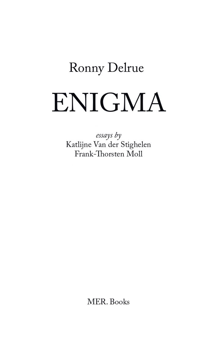 Ronny Delrue. Enigma