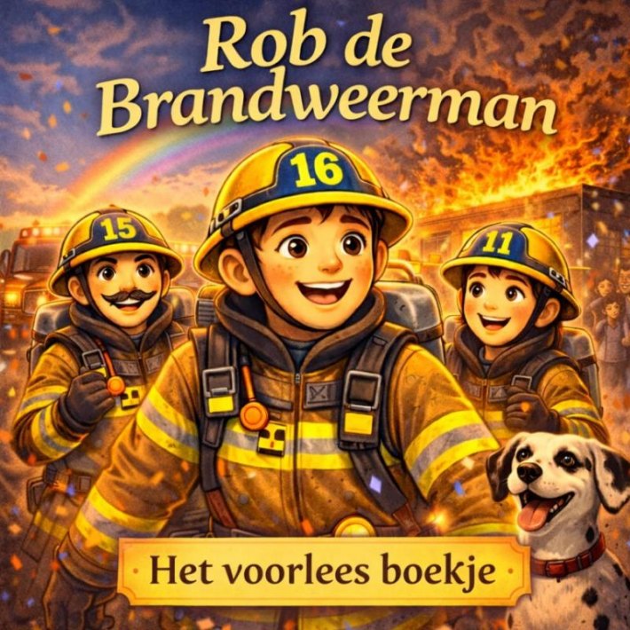 Het voorlees boekje, Rob de brandweerman