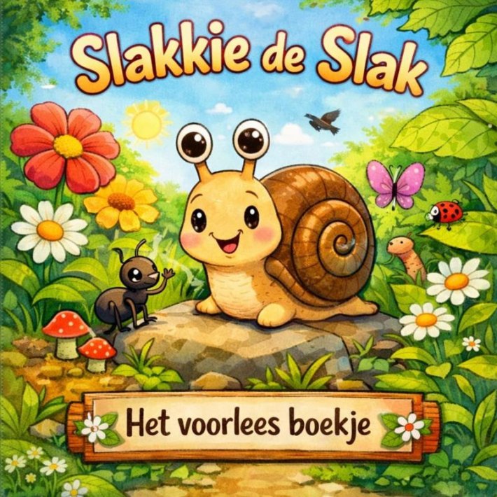 Het voorlees boekje, Slakkie de slak