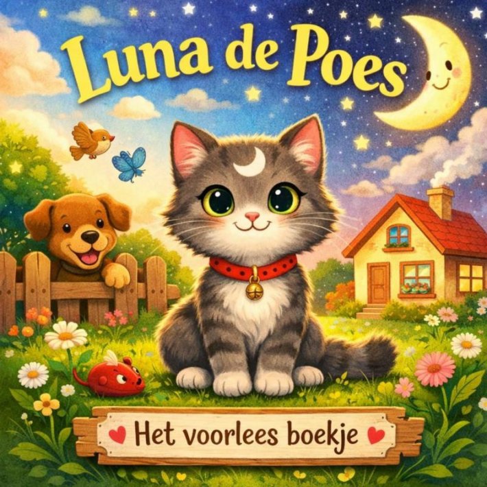 Het voorlees boekje, Luna de poes