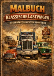 Malbuch, Klassische Lastwagen