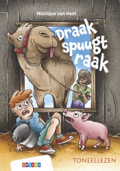 Draak spuugt raak