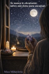 Se nunca te encaixaste, talvez não fosse para encaixar.