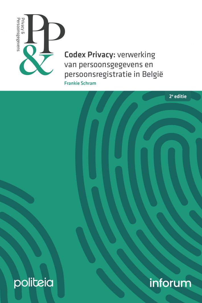 Codex Privacy: verwerking van persoonsgegevens en persoonsregistratie