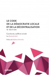 Le code de la démocratie locale et de la décentralisation