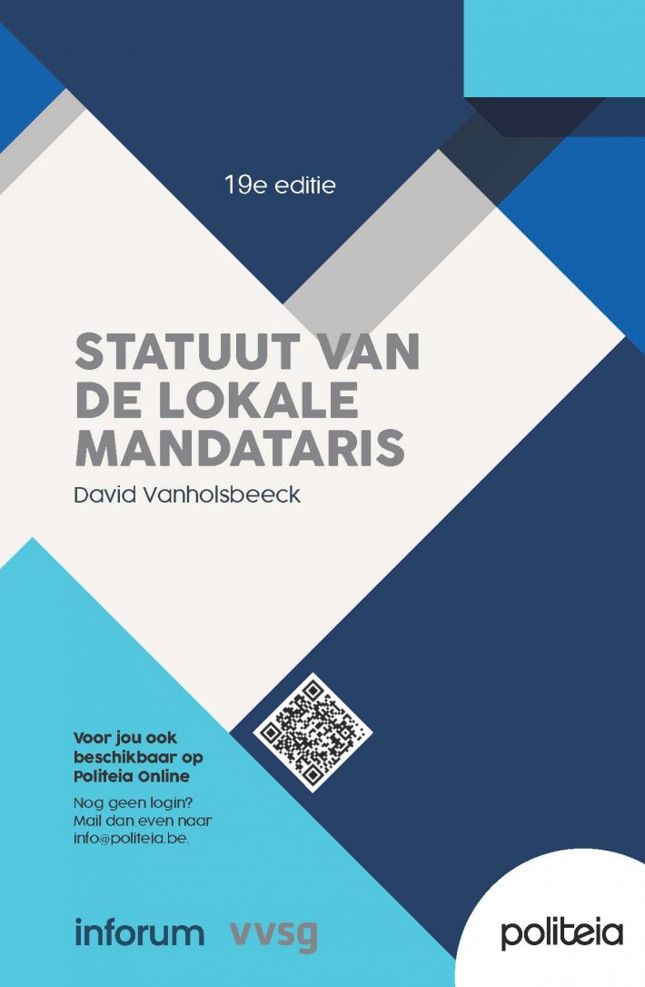 Statuut van de lokale mandataris &bullet; Statuut van de lokale mandataris - 19e editie