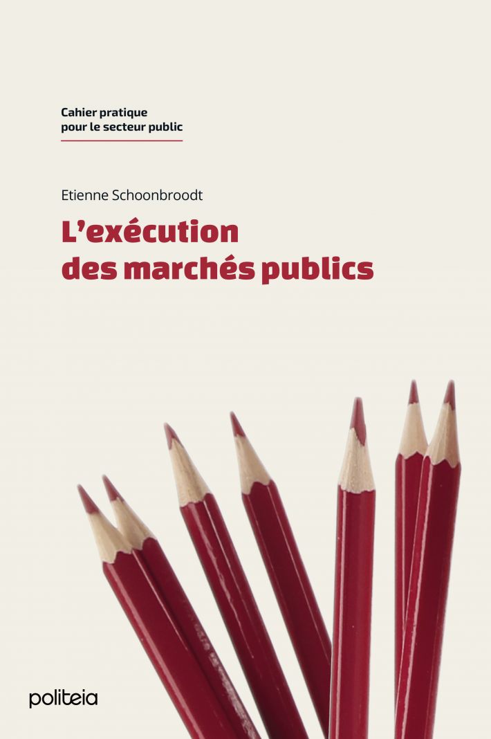 L'exécution des marchés publics