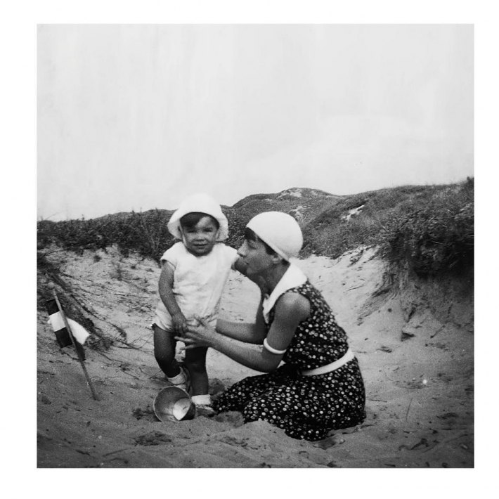 Yves Klein and his artist family: Fred, Marie and Rotraut