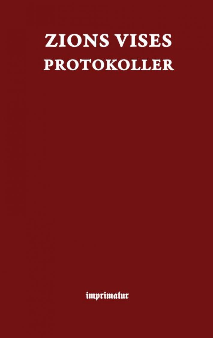 Zions Vises Prokokoller Zions Vises Prokokoller