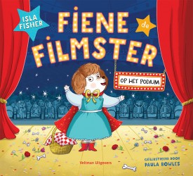 Fiene de Filmster - op het podium