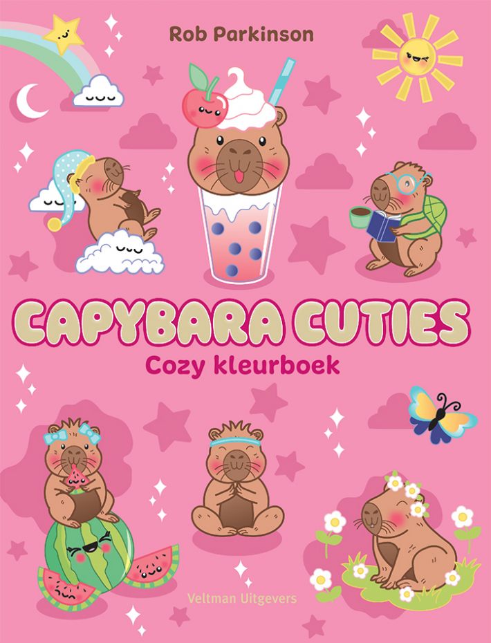Capybara Cuties - Cozy Kleurboek