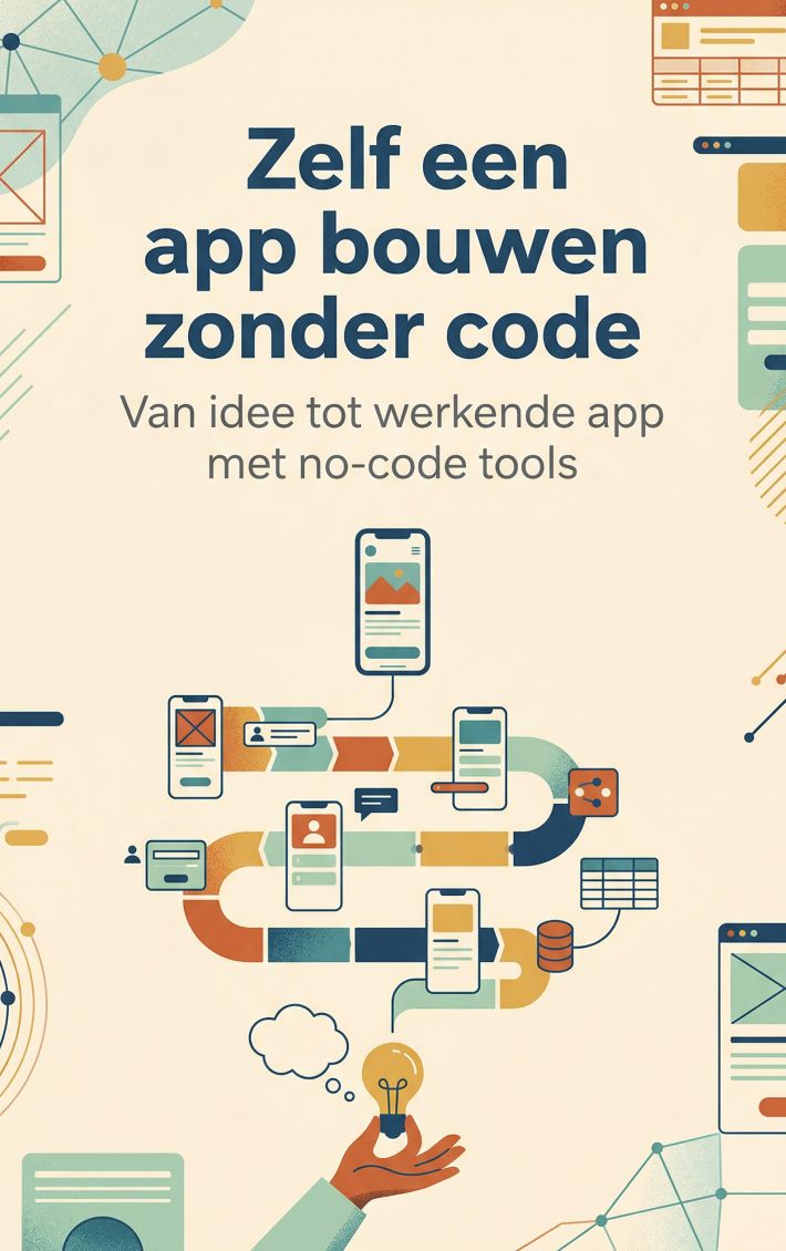 Zelf een app bouwen zonder code