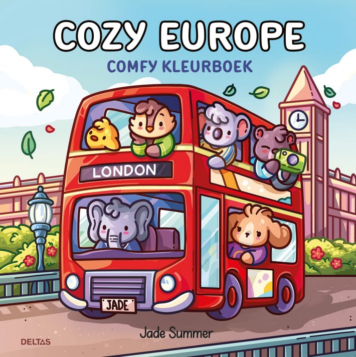 Cozy Europe - Comfy kleurboek Jade Summer