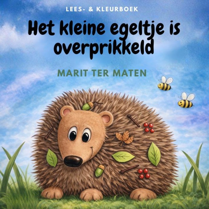 Het kleine egeltje is overprikkeld