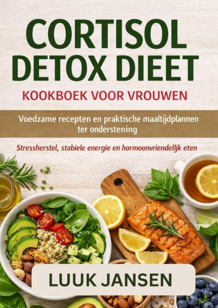 CORTISOL DETOX DIEET KOOKBOEK VOOR VROUWEN