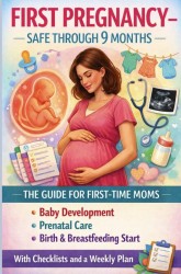 FIRST PREGNANCY – SAFE THROUGH 9 MONTHS: THE GUIDE FOR FIRST-TIME MOMS Baby Development, Prenatal Care, Birth & Breastfeeding Start