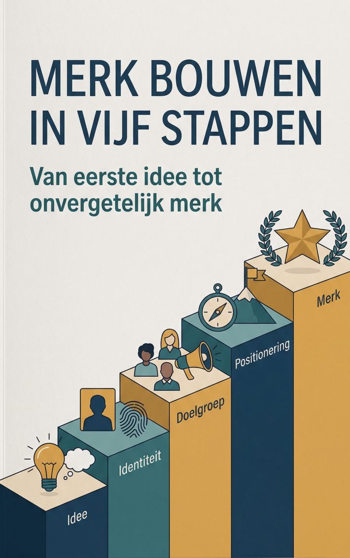 Merk bouwen in vijf stappen