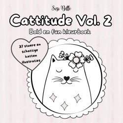 Cattitude Vol. 2 kleurboek