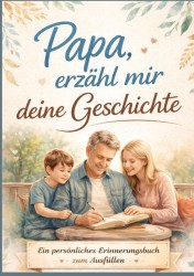 Papa, erzähl mir deine Geschichte – Persönliches Erinnerungsbuch für Väter zum Ausfüllen