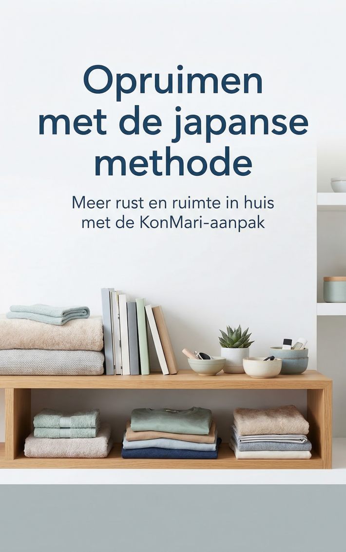 Opruimen met de japanse methode