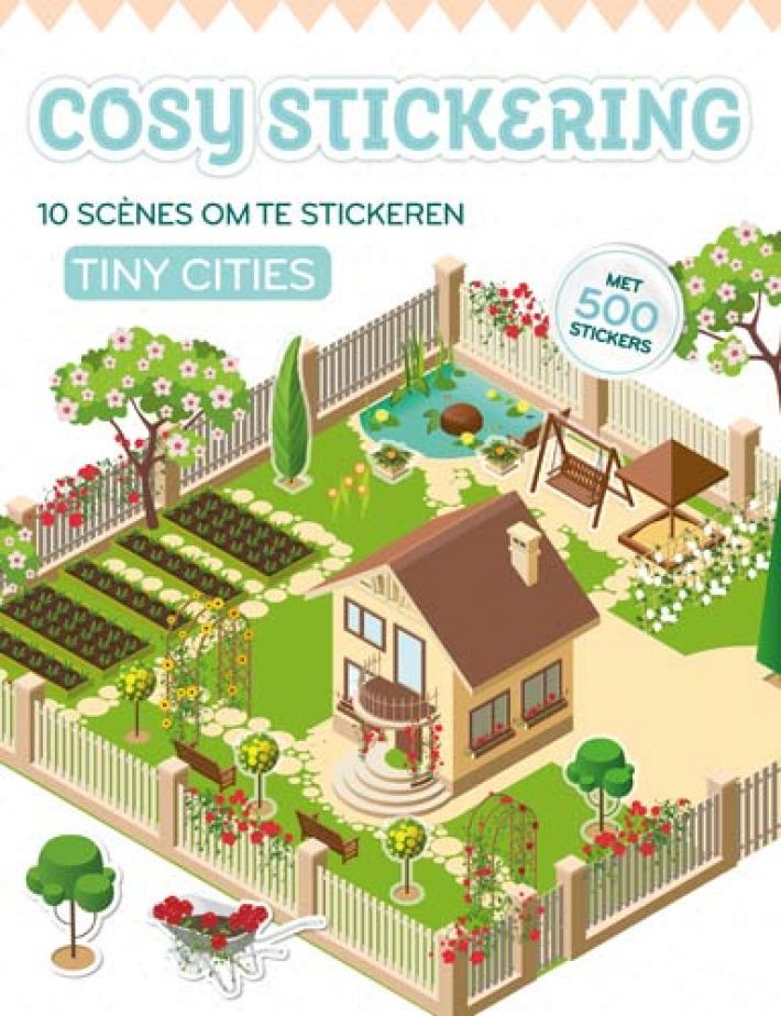 Cosy stickering: Tiny cities