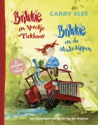 Brikkie en de stoute -kippen & Brikkie en spookje Piekhaar
