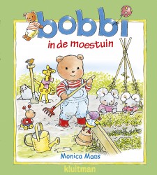 Bobbi in de moestuin