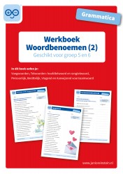 Werkboek Woordbenoemen Grammatica deel 2 Groep 5 en 6