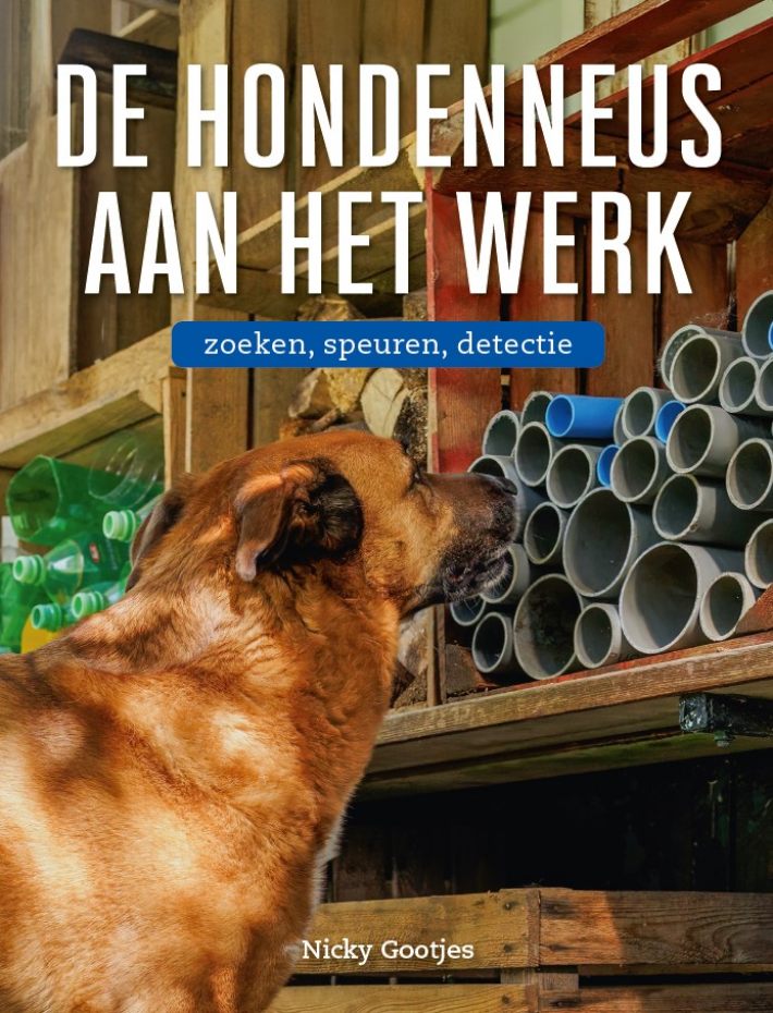De hondenneus aan het werk