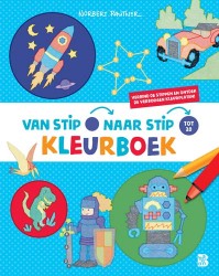Van stip naar stip kleurboek: Raket