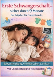 ERSTE SCHWANGERSCHAFT – SICHER DURCH 9 MONATE DER RATGEBER FÜR ERSTGEBÄRENDE Babyentwicklung, Vorsorge, Geburt & Stillstart