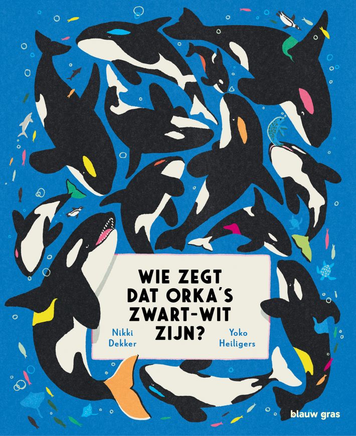 Wie zegt dat orka's zwart-wit zijn? Wie zegt dat orka's zwart-wit zijn?
