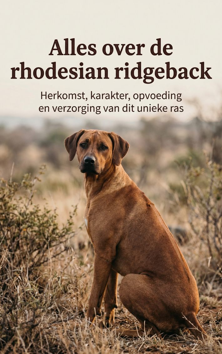 Alles over de rhodesian ridgeback