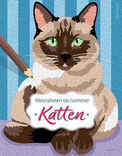 Katten - Kleurplaten op nummer