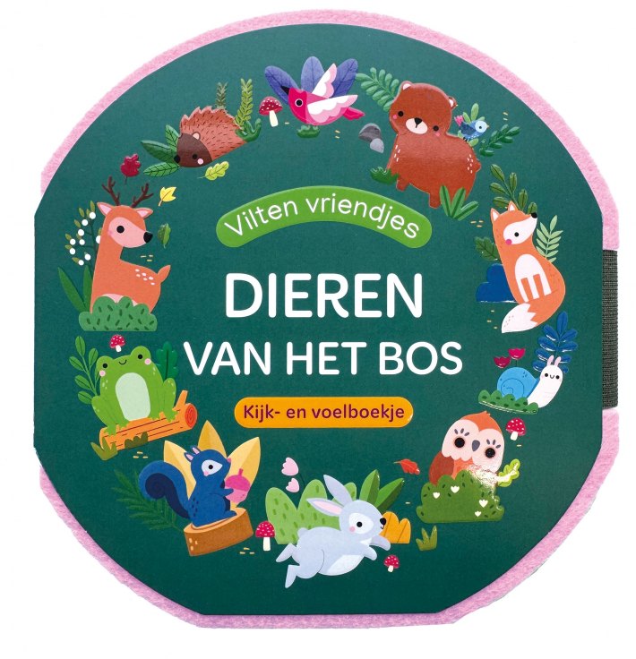 Vilten vriendjes - Dieren van het bos