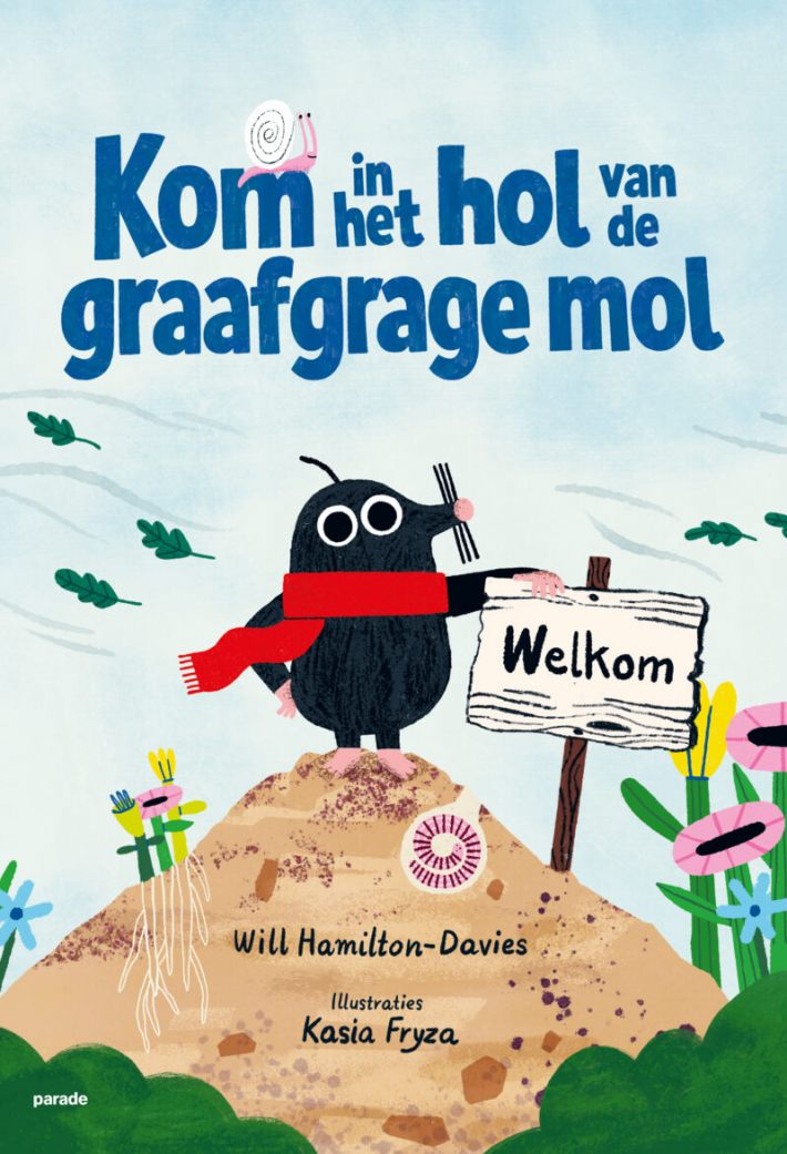 Kom in het hol van de graafgrage mol