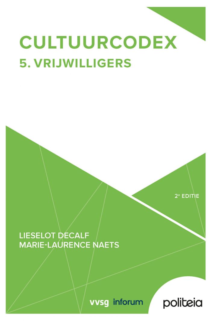 Cultuurcodex Deel 5: Vrijwilligers - 2e editie