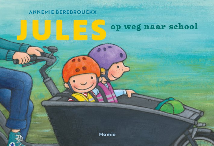 Jules op weg naar school