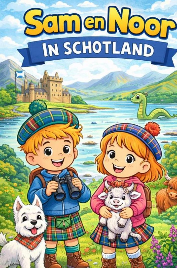 Sam en Noor in Schotland