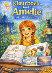 Kleurboek Amelie en al haar avonturen - deel 1