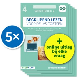 Begrijpend lezen voor de LVS-toetsen - Groep 4 - Werkboek 2 - Set van 5