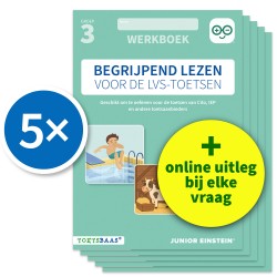 Begrijpend lezen voor de LVS-toetsen - Groep 3 - Werkboek - Set van 5