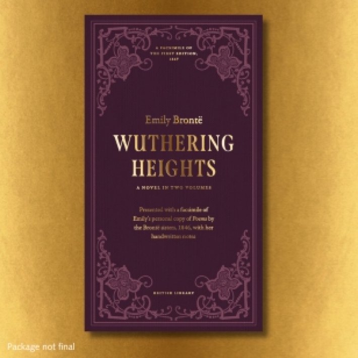 Wuthering heights (clothbound box two-volume facsimile)