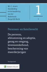 Asser 1-I De persoon, afstamming en adoptie, gezag en omgang, levensonderhoud
