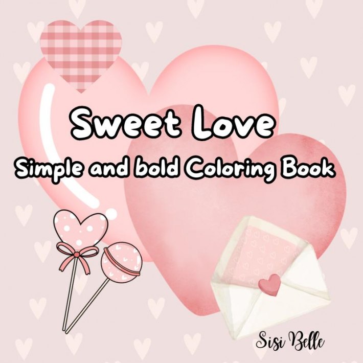 Sweet Love coloring book