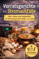 Vorratsgerichte für Stromausfälle :Satt, sicher und vorbereitet mit 100 Rezepten für Notfälle und den Alltag