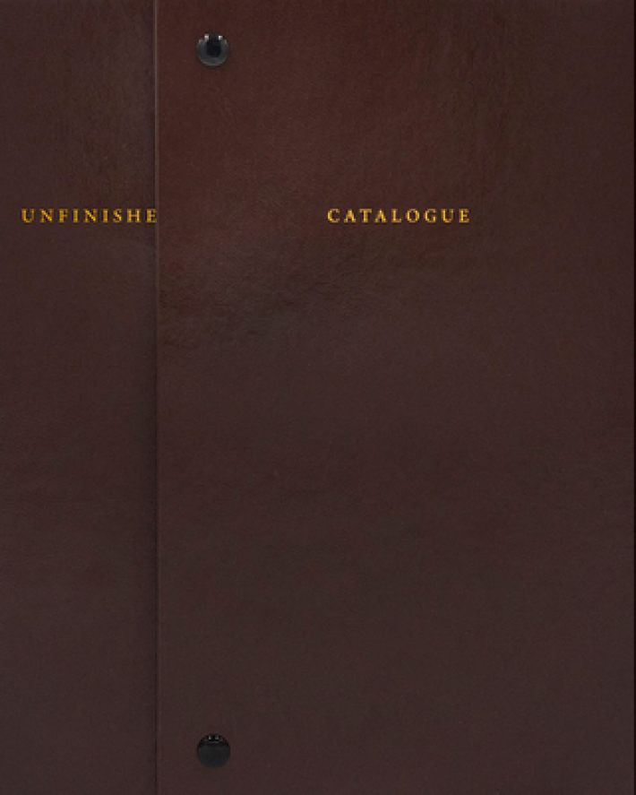 Sophie Calle: Catalogue raisonne of the unfinished